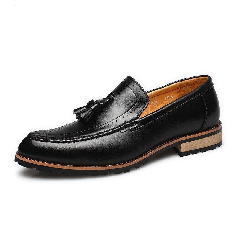 Herre Microfiber Læder Casual Slip On Køresko