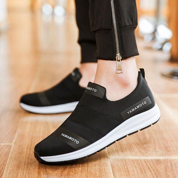 Herre Åndbar Slip On Soft Loafers Casual Sneakers