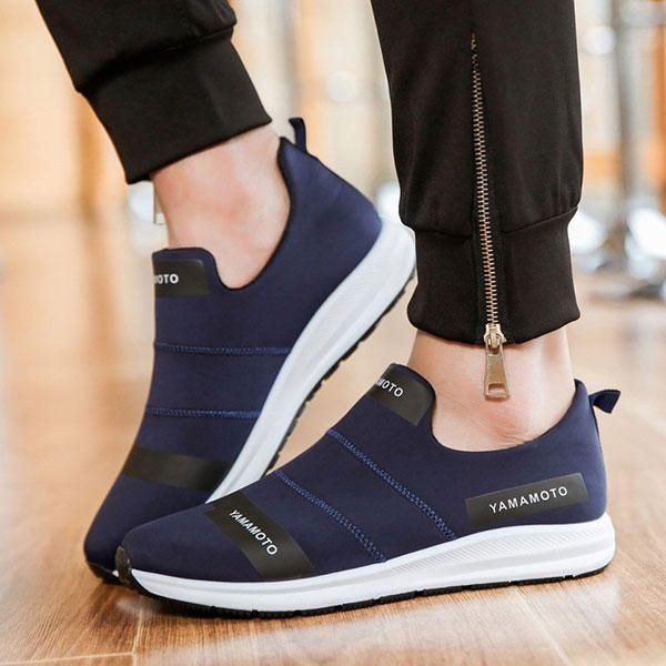 Herre Åndbar Slip On Soft Loafers Casual Sneakers