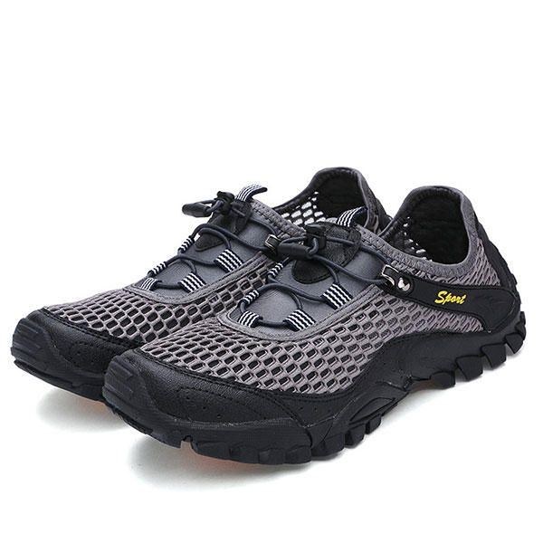 Herre Anti Collision Toe Mesh Outdoor Hiking Sneakers