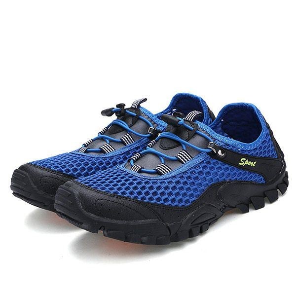 Herre Anti Collision Toe Mesh Outdoor Hiking Sneakers