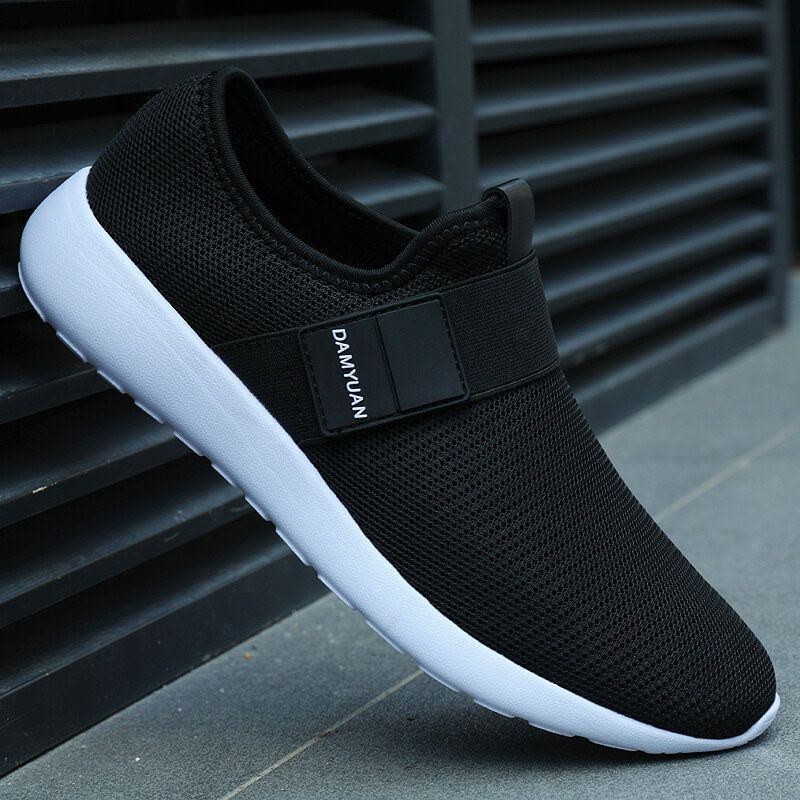 Herre Casual Mesh Sneakers Åndbare Letvægts Sneakers