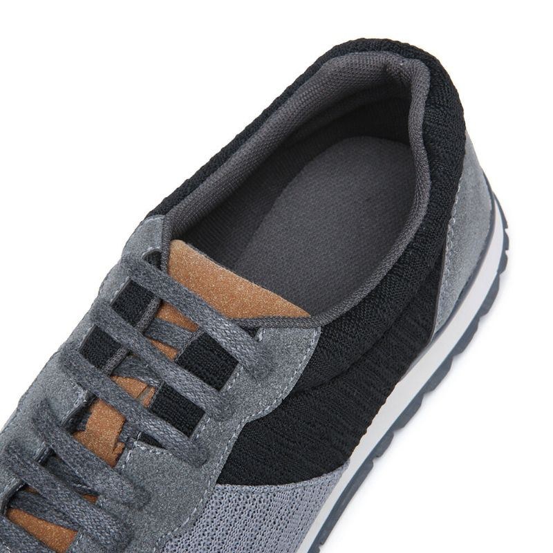 Herre Colorblock Mesh Splejsning Åndbar Sports Casual Forrest Sneakers