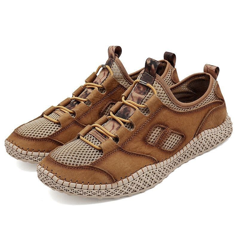 Herre Koskind Åndbar Mesh Casual Outdoor Vandre Sneakers