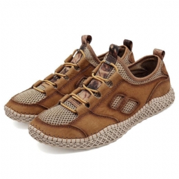 Herre Koskind Åndbar Mesh Casual Outdoor Vandre Sneakers