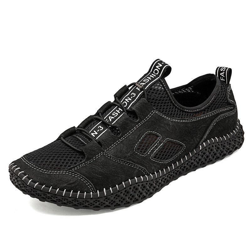 Herre Koskind Åndbar Mesh Casual Outdoor Vandre Sneakers