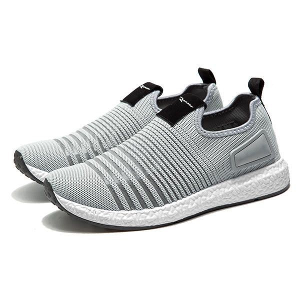 Herre Mesh Strik Slip On Casual Blød Sål Atletiksko