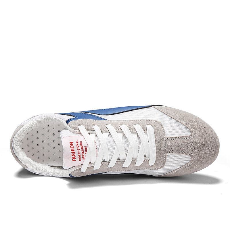 Herre Stil Casual Splejsning Mesh Åndbar Snøre Sneakers