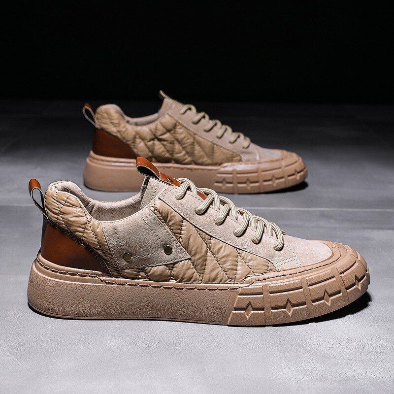 Herre Stilfuld Dun Splejsning Behagelige Varme Casual Court Sneakers