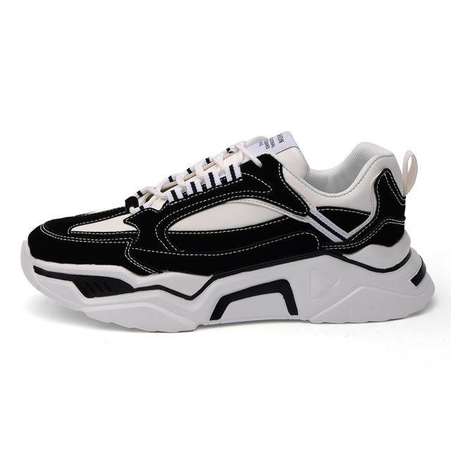 Herre Syntetisk Ruskind Mode Splejsning Skridsikker Street Style Sneakers