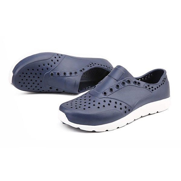 Sko Mænd Hollow Out Slip On Sneakers Strandsko