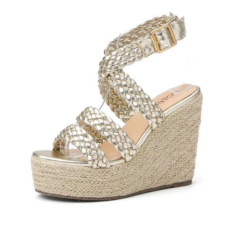 Dame Fletrem Espadrille Slingback Platform Sandaler