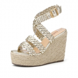 Dame Fletrem Espadrille Slingback Platform Sandaler