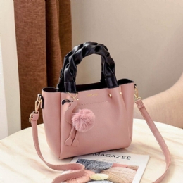 Dame Mode Håndtaske Crossbody Taske Skuldertaske Flamingo Vedhæng Tå