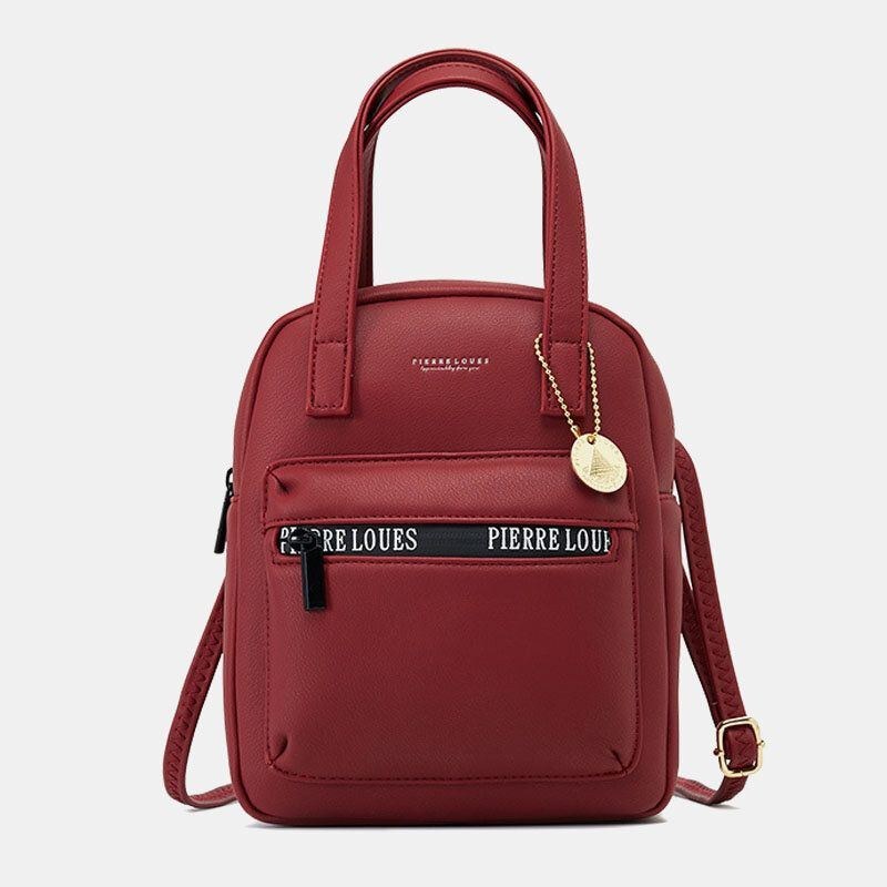 Dame Pure Color Lille Multifunktionel Håndtaske Crossbody-taske