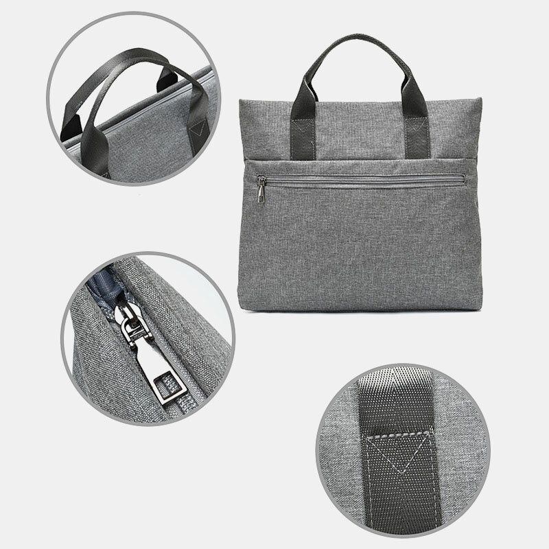 Mode Simpe Casual Hnadbag Business Taske Messenger Bag Til Mænd Kvinder