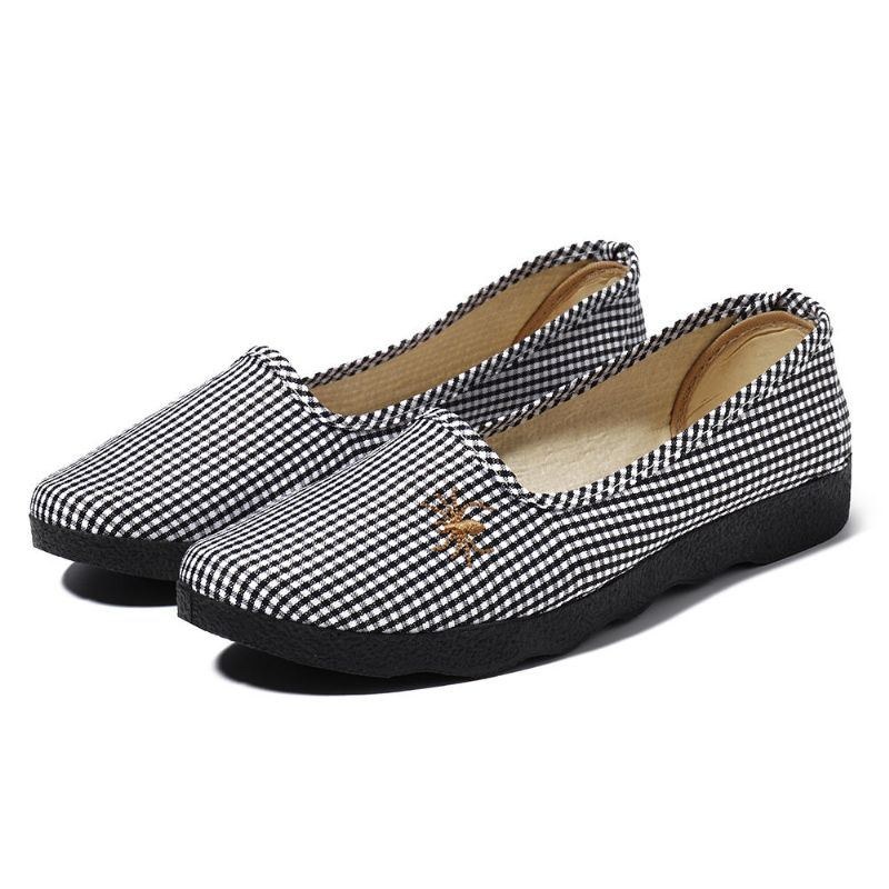 Casual Komfortabel Åndbar Slip On Flats Damesko