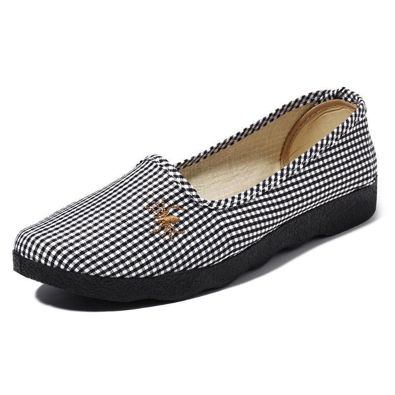 Casual Komfortabel Åndbar Slip On Flats Damesko