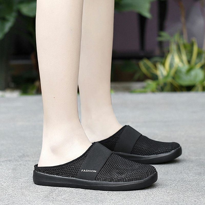 Dame Casual Fashion Mesh Komfortable Slip-on Loafers