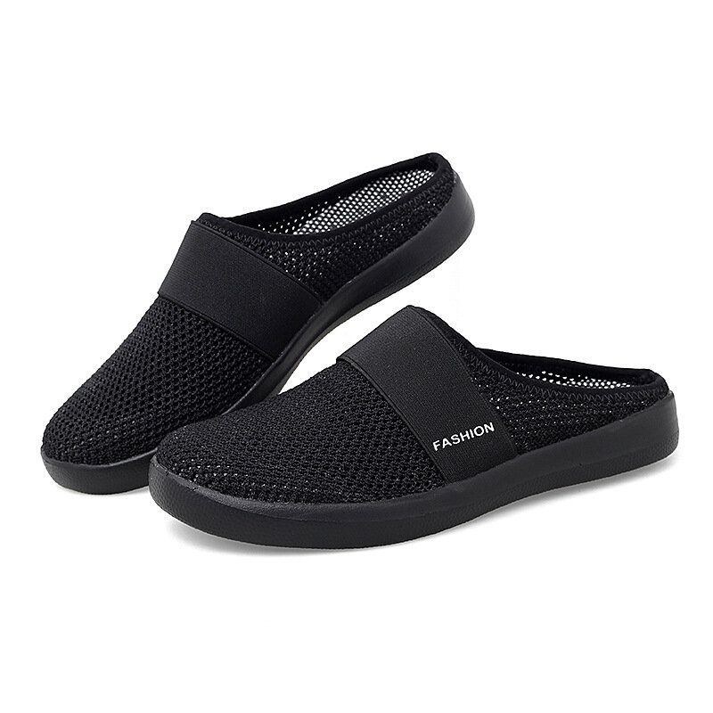 Dame Casual Fashion Mesh Komfortable Slip-on Loafers