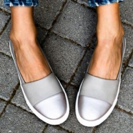 Dame Casual Pure Color Syning Flats