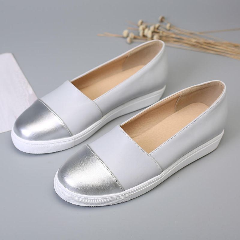 Dame Casual Pure Color Syning Flats