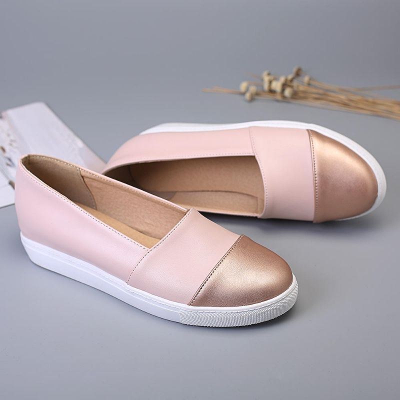 Dame Casual Pure Color Syning Flats