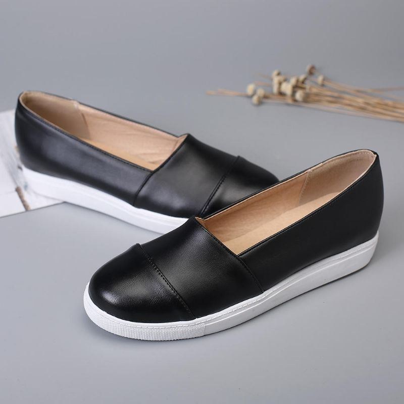 Dame Casual Pure Color Syning Flats