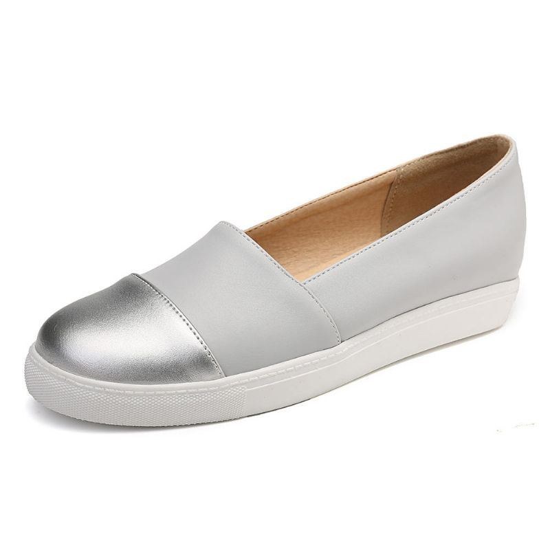 Dame Casual Pure Color Syning Flats