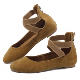 Dame Casual Ruskind Flats Cross Sko