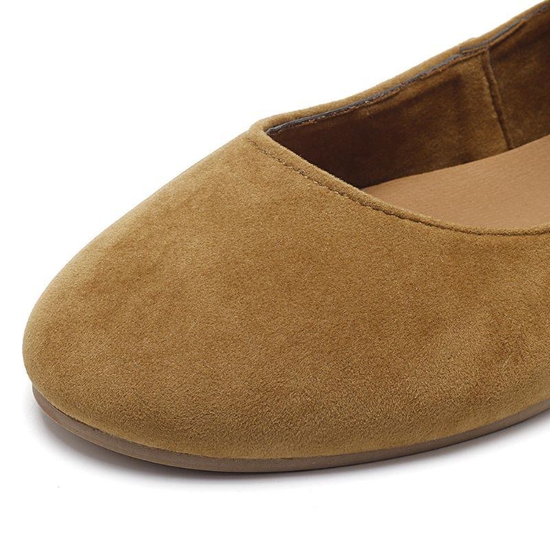 Dame Casual Ruskind Flats Cross Sko