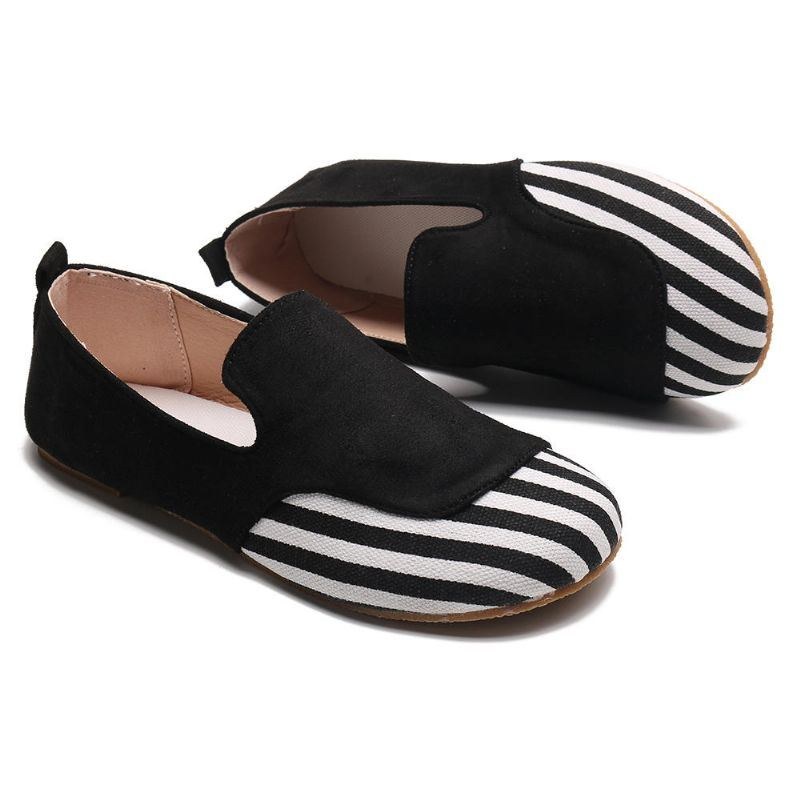 Dame Casual Ruskindssyning Slip On Flats