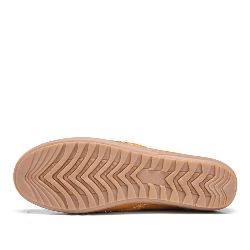 Dame Flæser Stricing Decor Hollow Comfy Non-slip Casual Flats