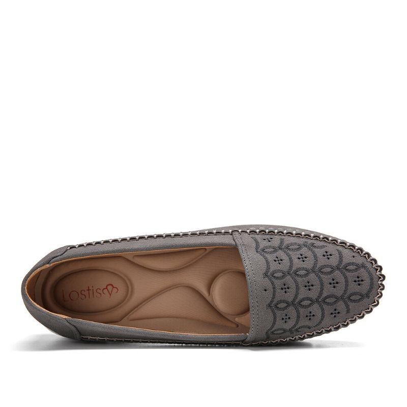 Dame Hand Stricing Hollow Comfy Massage Åndbar Casual Flats