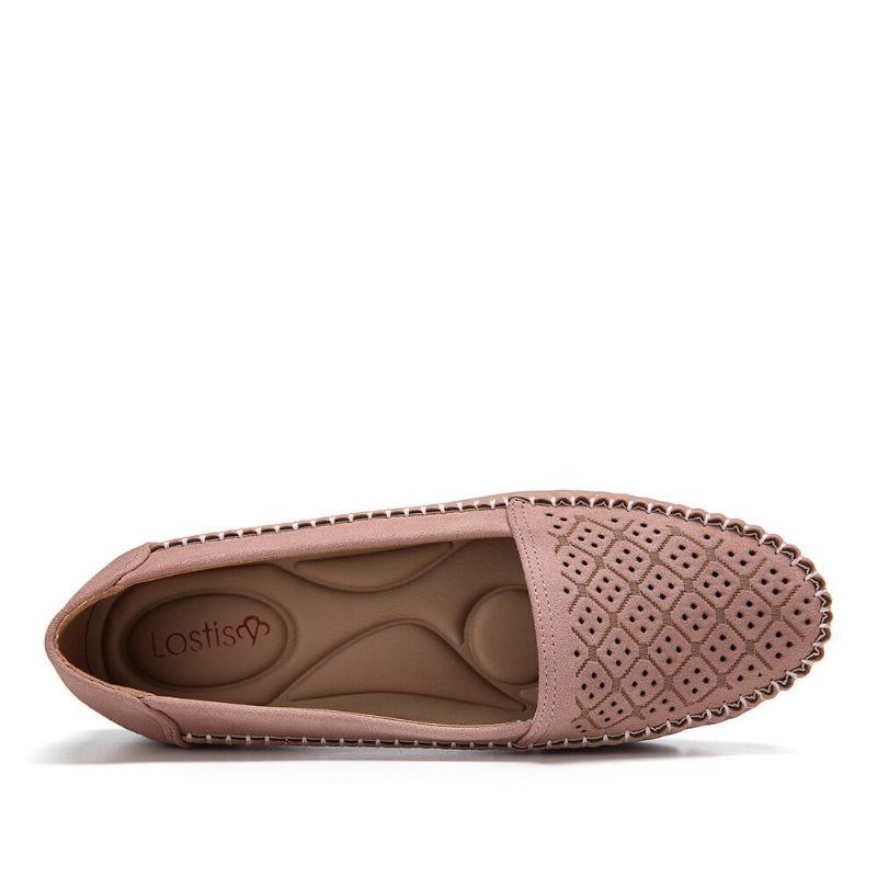 Dame Hollow Comfy Massage Blød Sole Casual Flats