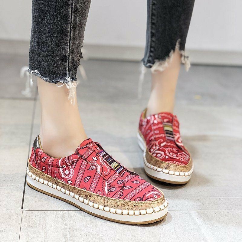 Dame Large Størrelse Casual Hollow Out Fringe Loafers