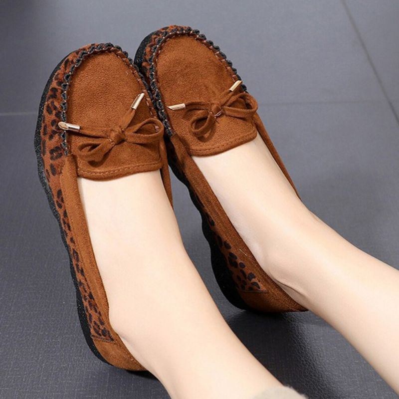 Dame Ruskind Bowknot Comfy Non-slip Casual Loafers