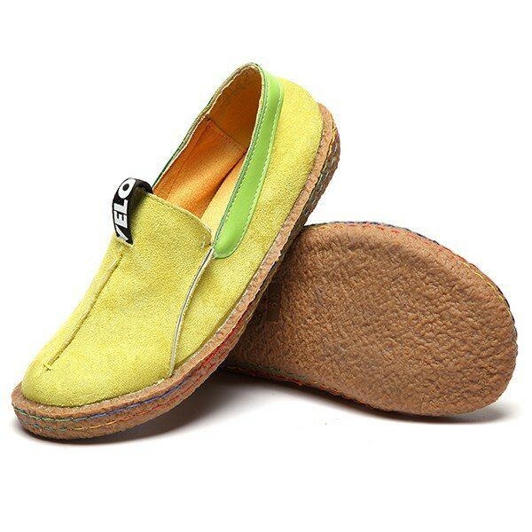 Dame Soft Sole Pure Colour Flat Loafers