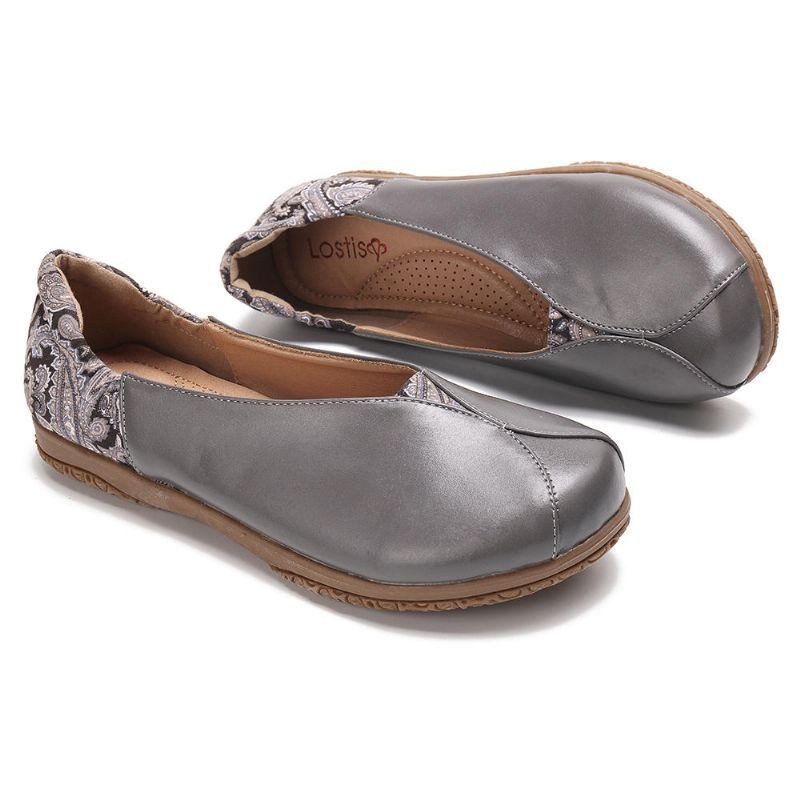 Dame Splejsningsmønster Skridsikre Casual Flat Loafers