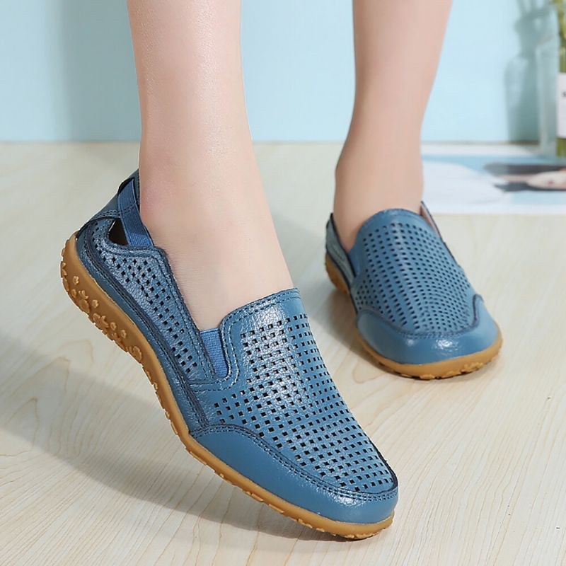 Dame Sports Comfy Hollow Slip On Flat Loafers