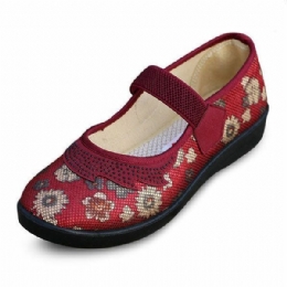 Stor Størrelse Kvinder Komfortable Flade Sko Bløde Slip On Casual Outdoor Loafers