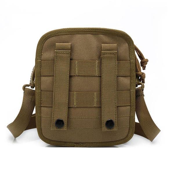 Army Style Nylon Taktisk Mænd Skuldertaske Messenger Bag Til Sport Rejse Vandring