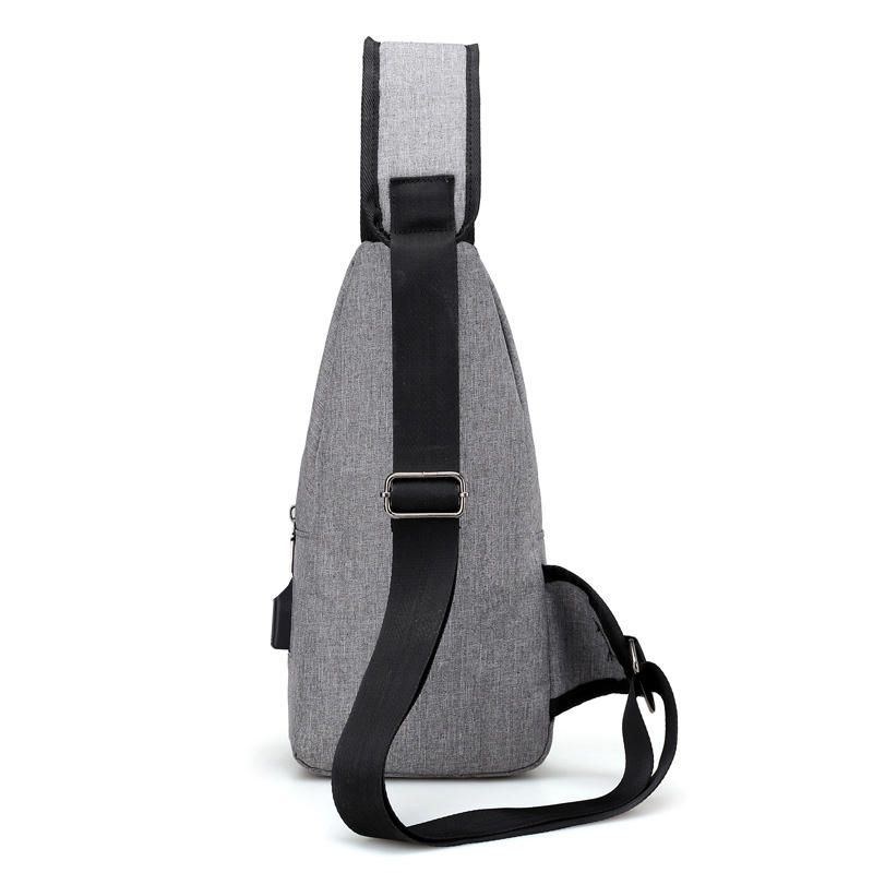 Casual Outdoor Travel Sling Bag Brysttaske Til Mænd