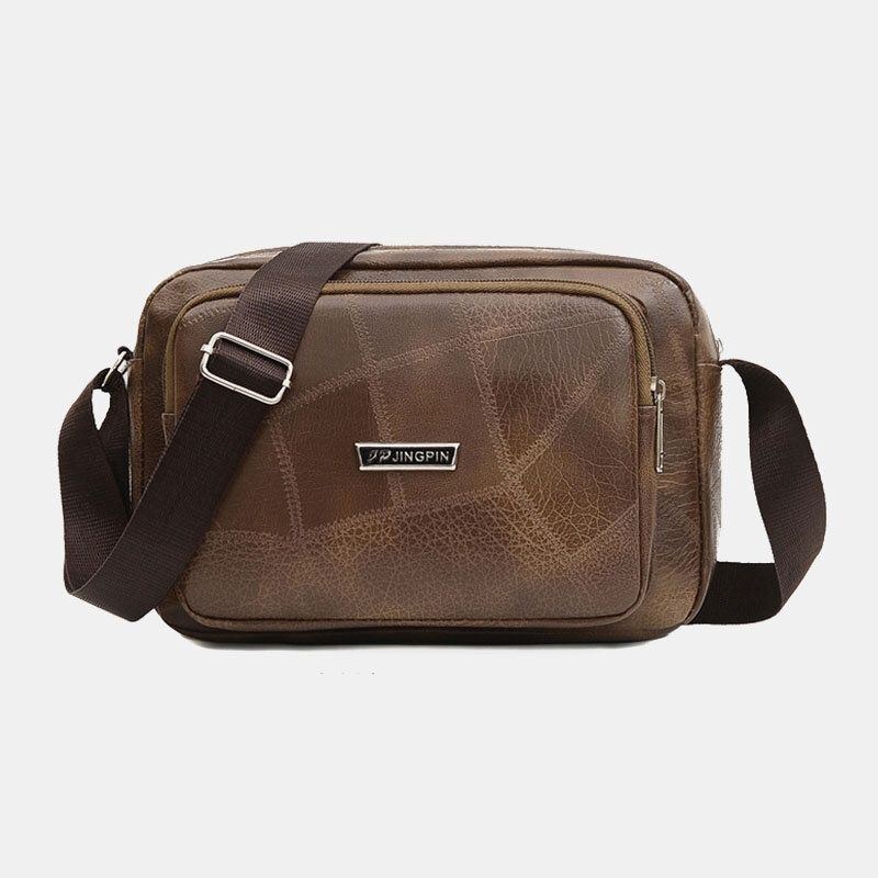 Herre Business Vandtæt Ryg Anti-tyveri Lomme Multifunktion Crossbody Taske Skuldertaske