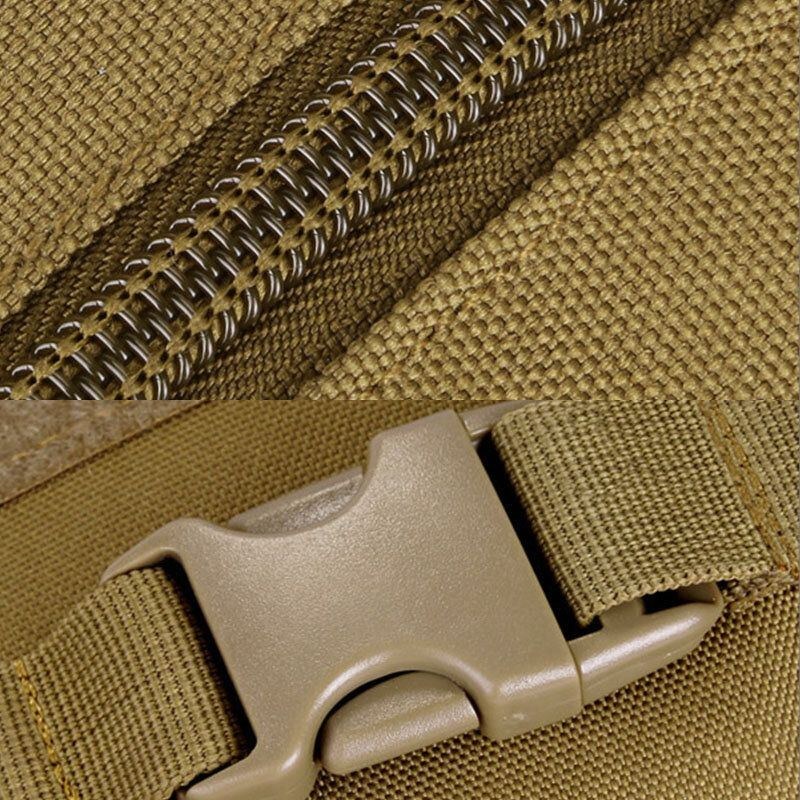 Herre Camo Mønster Multifunktion Stor Kapacitet Udendørs Rejse Taktisk Taske Crossbody Taske Skuldertaske Firkantet Taske