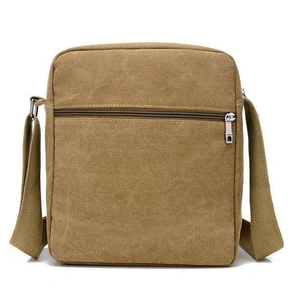 Herre Canvas Outdoor Leisure Crossbody Tasker