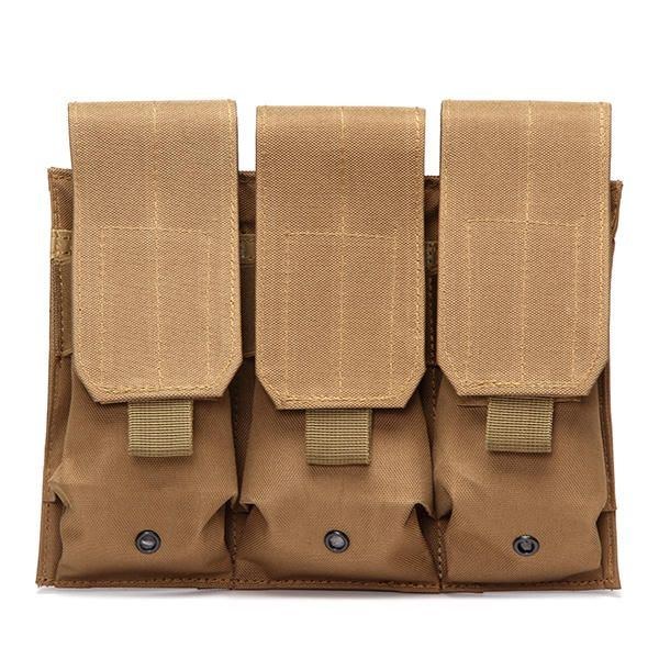 Herre Drop Leg Triple Mag Pouch Holder Molle Magazine Pouch Cartridge Clip Pouch