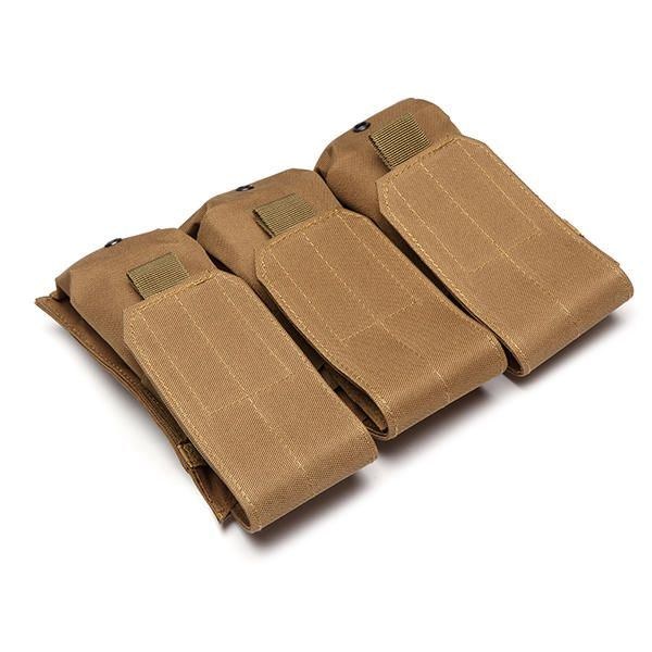 Herre Drop Leg Triple Mag Pouch Holder Molle Magazine Pouch Cartridge Clip Pouch