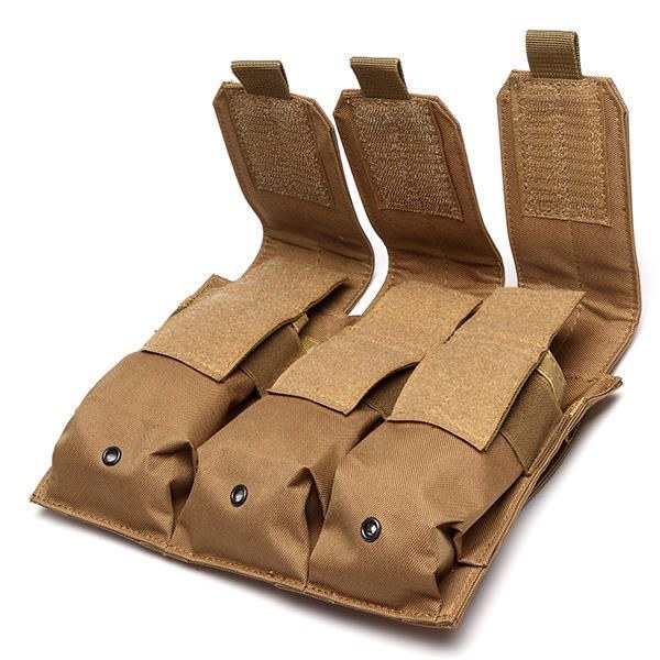 Herre Drop Leg Triple Mag Pouch Holder Molle Magazine Pouch Cartridge Clip Pouch