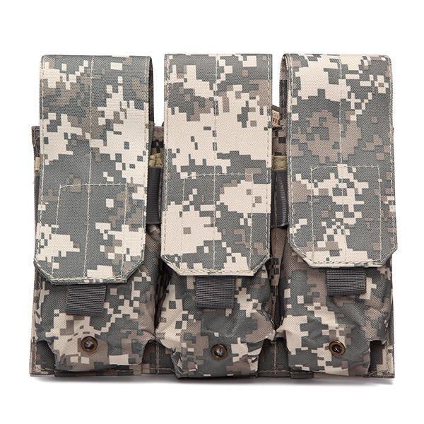 Herre Drop Leg Triple Mag Pouch Holder Molle Magazine Pouch Cartridge Clip Pouch